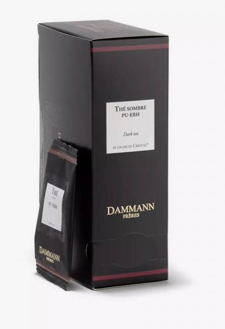 Pu-Erh, Dark Tea, Box of 24 enveloped teabags - Dammann Freres ...