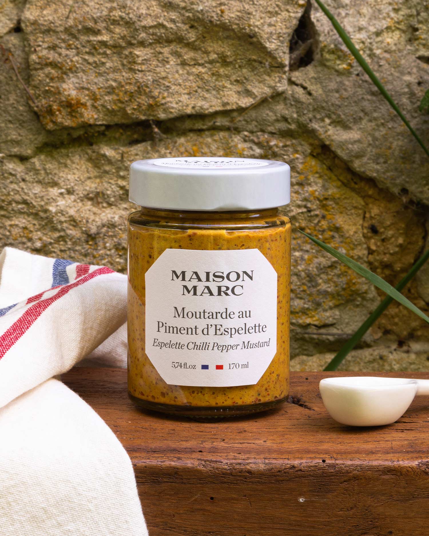 Espelette Pepper Mustard - Maison Marc | Arrowine & Cheese