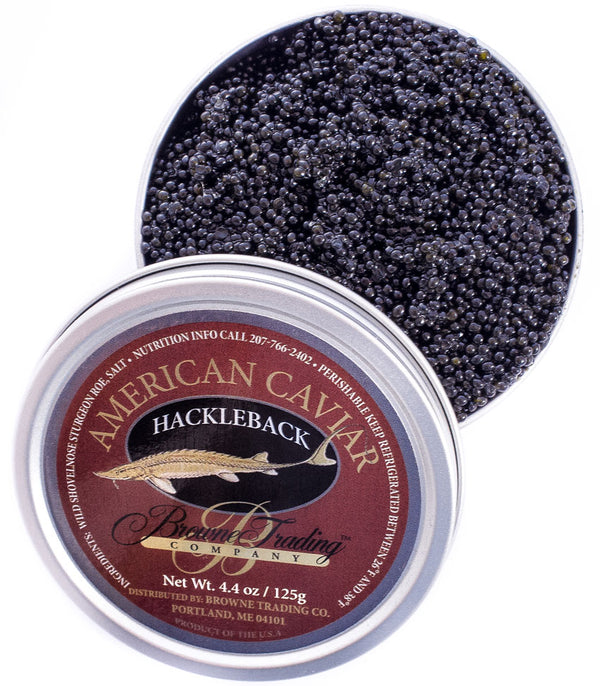 Browne Trading Company - American Hackleback Caviar 1 ounce | Arrowine ...
